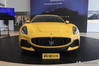 新车 | 售价229.8万元 550马力V6发动机 全新玛莎拉蒂GranTurismo实拍  -图2