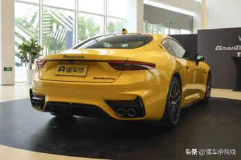 新车 | 售价229.8万元 550马力V6发动机 全新玛莎拉蒂GranTurismo实拍  -图5