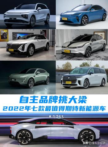 新车 | 自主品牌挑大梁！2022年七款最值得期待新能源车型盘点  -图1